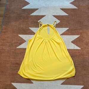 Large Lily Pulitzer yellow tank.